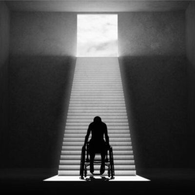 disability_inclusion_a_business_opportunity_hiding_in_plain_sight-1024x465 1397504308 Woman in a Wheelchair Silhouette Mobility Accessibility Stairs Steps Physical Disability Everyday Challenge Black and White 3d illustration render